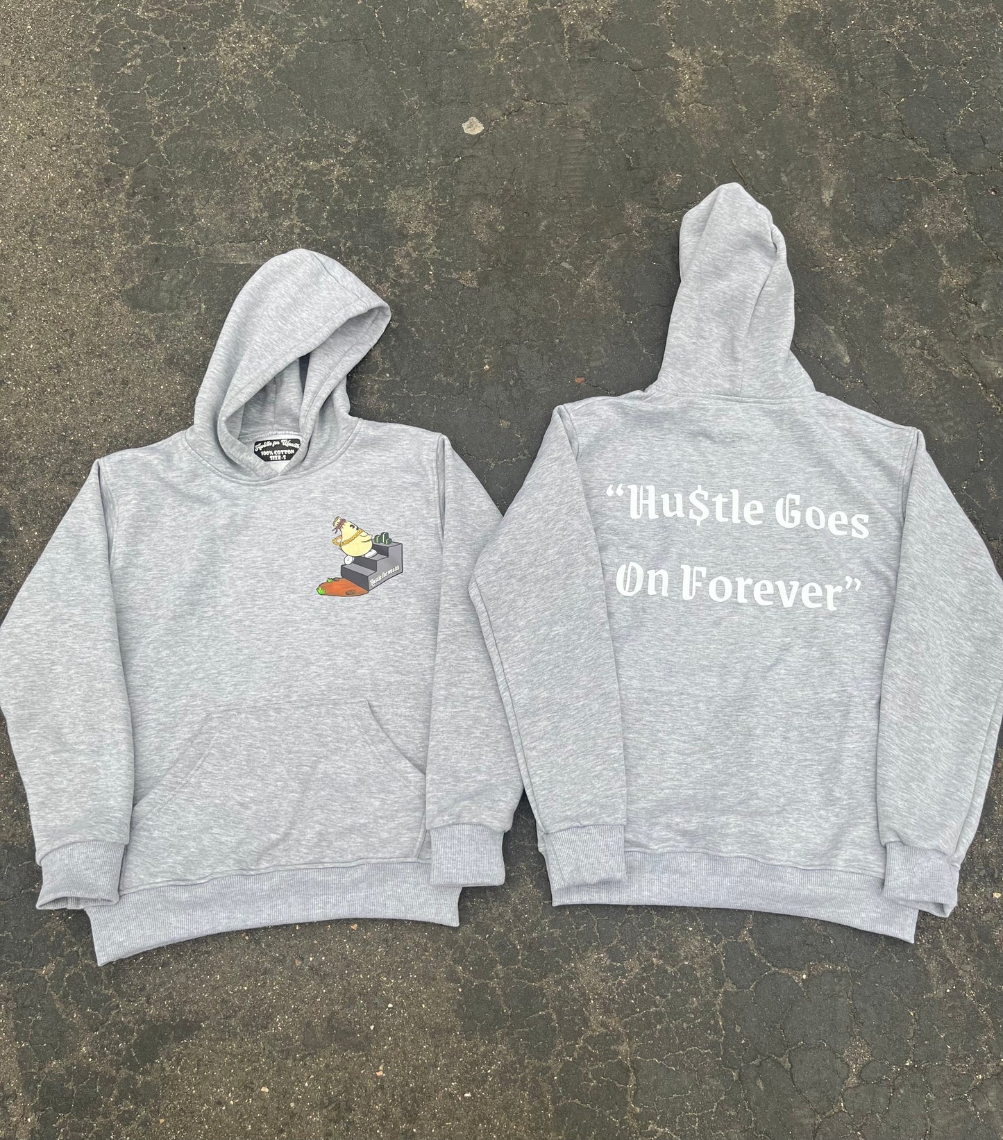 “Hu$tle Goes On Forever” Hoodie